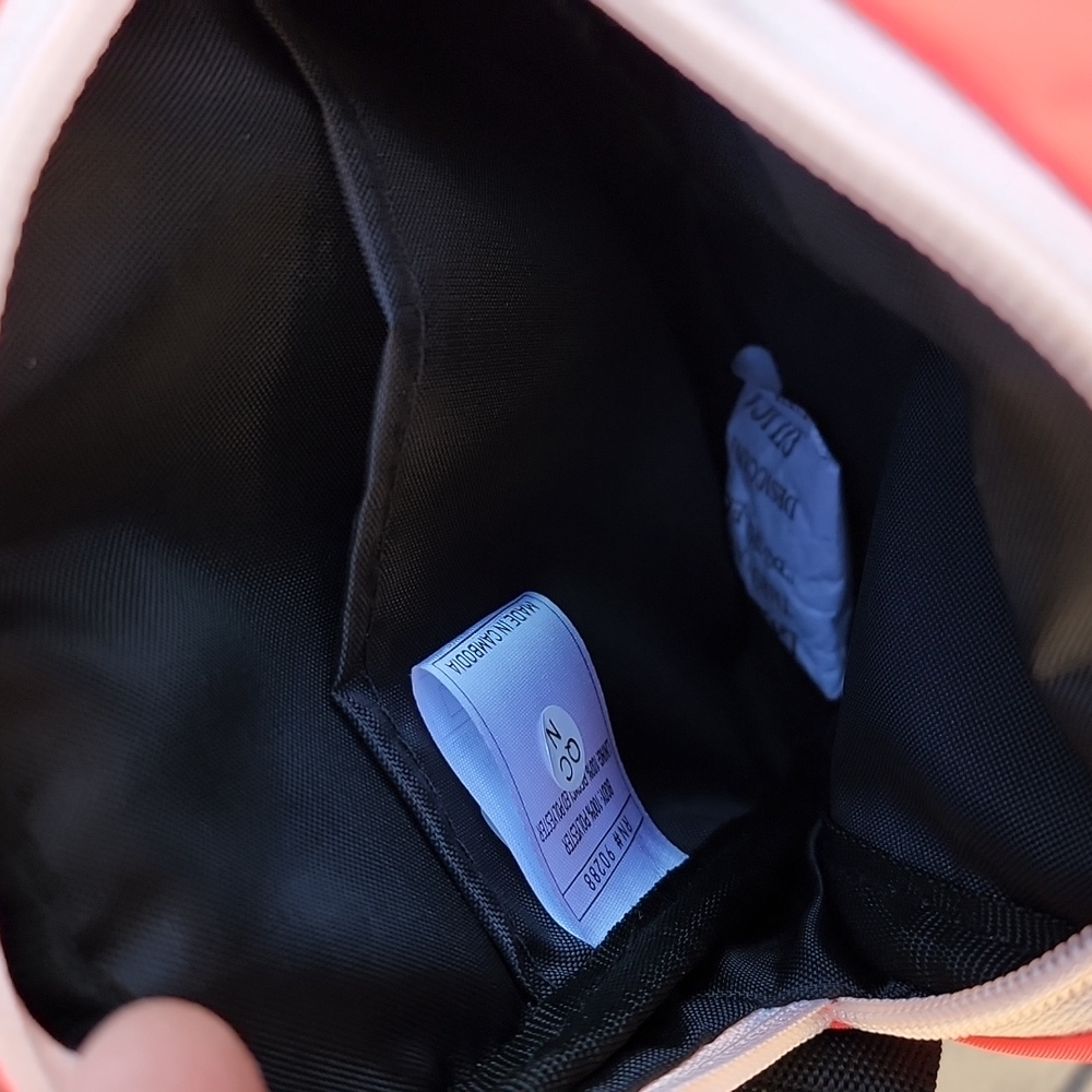 adidas Core Festival Mini Crossbody Bag Travel Running RARE Neon Pink Signal - Picture 8 of 16